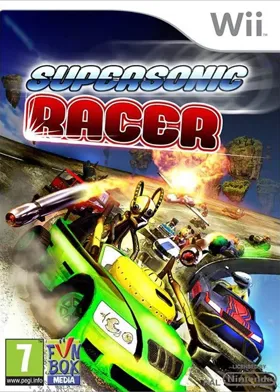 Super Sonic Racer box cover front